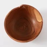 Миска, 15&times;15&times;7 см, тиковое дерево