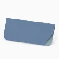Футляр для очков, без застёжки, 17.5&times;0.3&times;7.5 см, синий