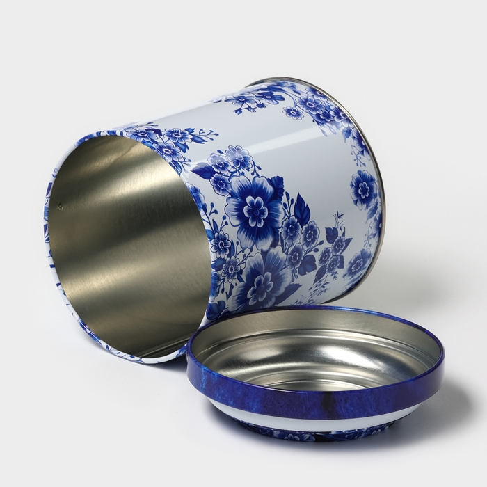 Банка для сыпучих продуктов «Ультрамарин Рассвет», 0,8 л, d=9,9 см, h=11 см