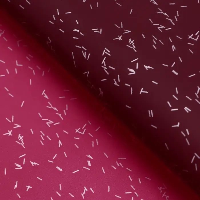 Пленка для цветов, «Звёздное небо», винный, 57×57±1 см