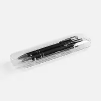 Набор из 2 ручек Keskus Soft Touch, черный