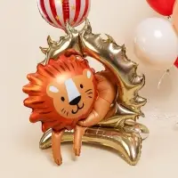 Воздушный шар фольгированный 3D 44" «Цирк. Лев», только под воздух Воздушный шар фольгированный 3D 44" «Цирк. Лев», только под воздух