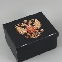 Коробка подарочная самосборная &laquo;Патриот&raquo;, 31&times;25.5&times;16 см