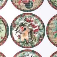 Декупажная карта &laquo;Медальоны&raquo;, плотность 45 г/м&sup2;, А4