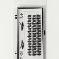 Набор накладных ресниц &laquo;Аниме&raquo;, пучки, 10, 12, 14 мм, чёрные