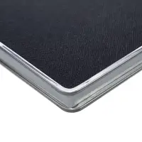 Ежедневник Frame Metal, недатированный, черный