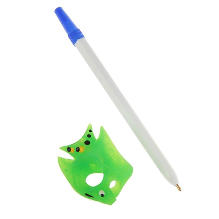 Ручка-самоучка тренажер для исправления техники письма, микс Ручка-самоучка тренажер для исправления техники письма, микс