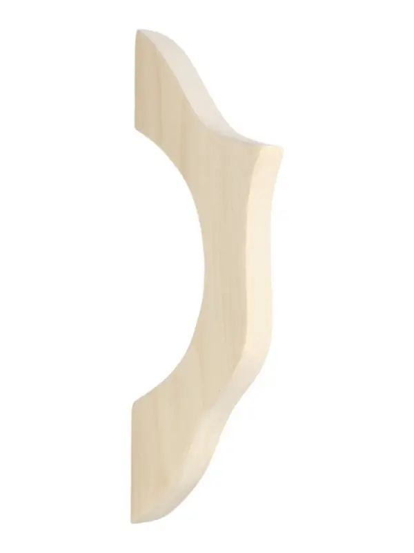 Дверная ручка из липы №3, 27х8,5х26 см