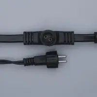 Гирлянда &laquo;Занавес&raquo; 2&times;6 м, IP44, УМС, тёмная нить, 1440 LED, свечение белое, 220 В