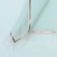 Плёнка для цветов, голубой, матовый, 57×57 см