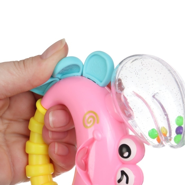 Погремушка «Крабик», цвет МИКС, Крошка Я, 12 см Погремушка «Крабик», цвет МИКС, Крошка Я, 12 см