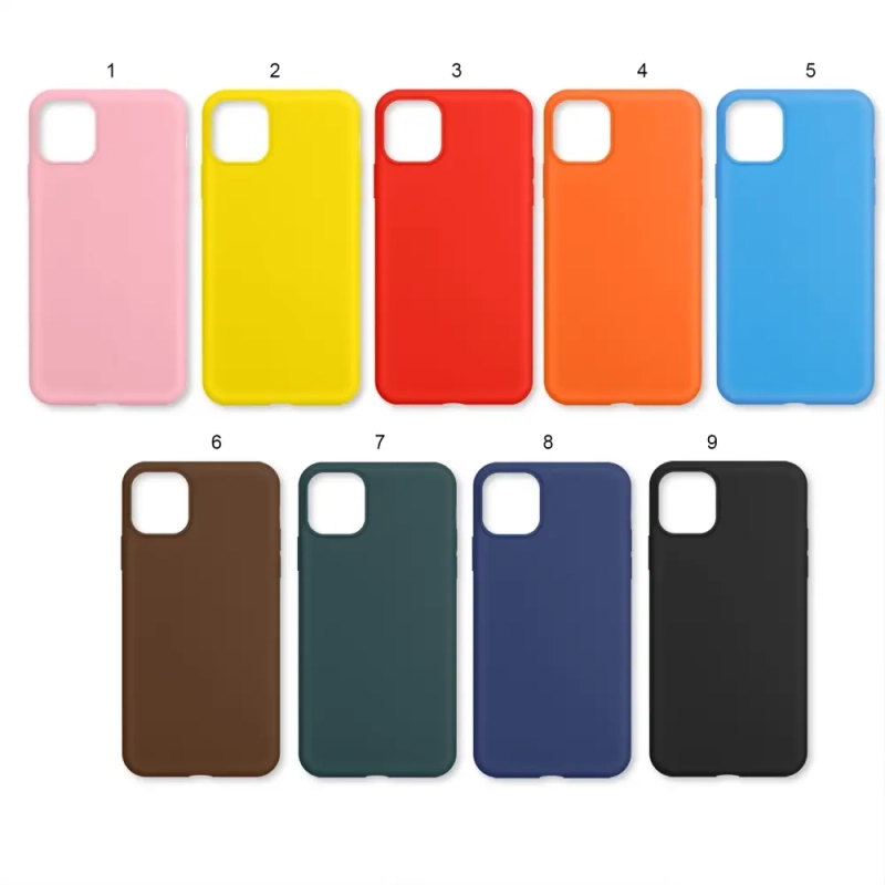 Чехол iPh 11 Pro Max цветной Matte TPU