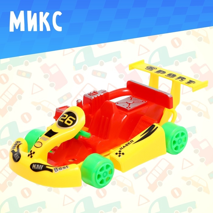 Машина инерционная «Картинг», МИКС Машина инерционная «Картинг», МИКС