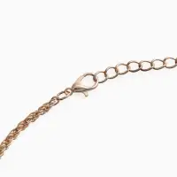 Гарнитур 3 предмета: серьги, кулон, кольцо &laquo;Капли&raquo;, чёрно-белые в золоте, 45 см