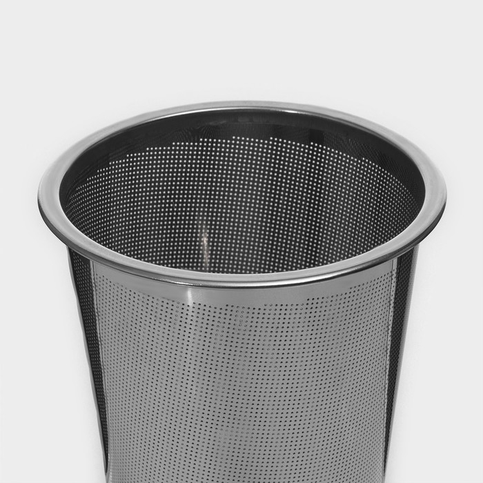 Кружка стеклянная для заваривания с металлическим ситом, 550 мл Кружка стеклянная для заваривания с металлическим ситом, 550 мл