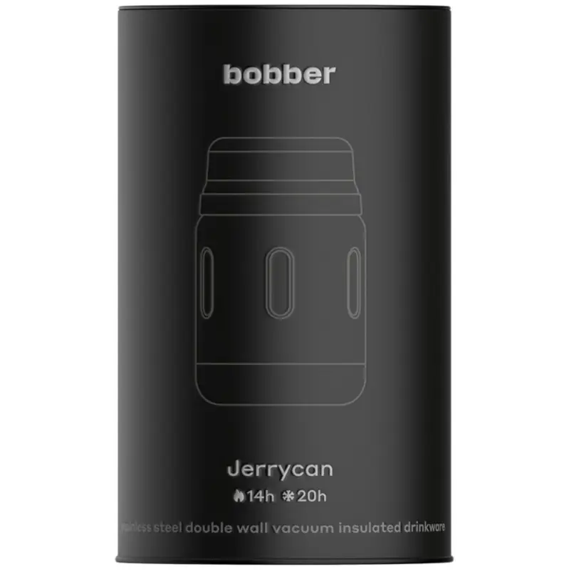 Термос для еды Jerrycan 700, вакуумный, стальной зеркальный