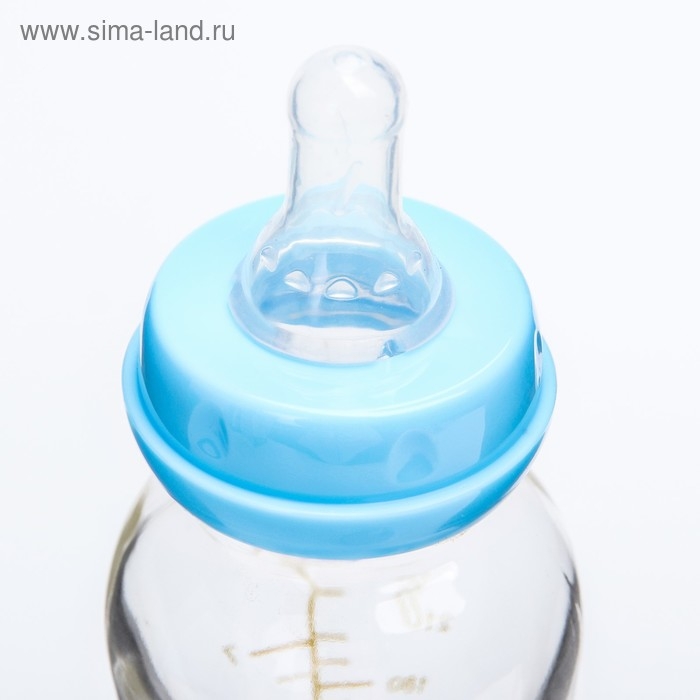 Бутылочка для кормления, классическое горло, 250 мл., от 3 мес., стекло, цвет МИКС Бутылочка для кормления, классическое горло, 250 мл., от 3 мес., стекло, цвет МИКС