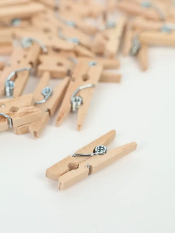 Прищепки для декора, набор 40 шт., 2.5&times;0.8 см