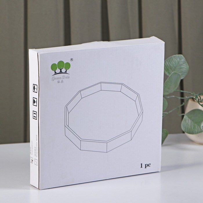 Поднос стеклянный Fairyshine, 24×3 см Поднос стеклянный Fairyshine, 24×3 см