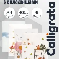 Папка формат А4 с 30 прозрачными файлами &laquo;Домашний уют&raquo; пластик, 400 мкм, МИКС