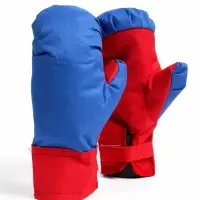 Набор боксёрский детский: перчатки, груша d=25 см, h=40 см, МИКС