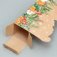 Коробка для макарун «Самого лучшего нового года» 18×5.5×5.5 см