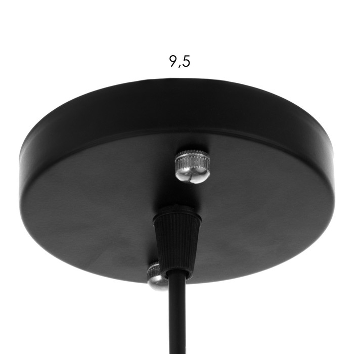 Светильник BayerLux Светильник BayerLux "Вайна" Е27 40Вт черный 13х12х14-114см