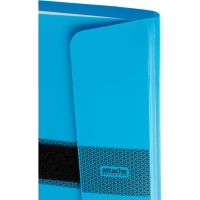 Бизнес-тетрадь со смен.блоком 120л,кл,А5, Голубой,пропилен. обл. налипучке