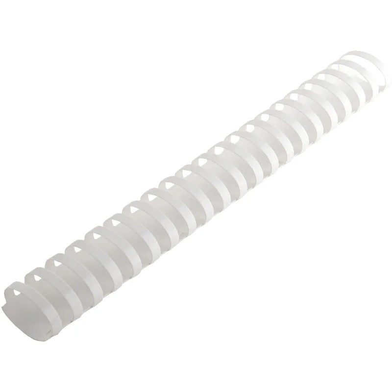 Пружины для переплета пластиковые Attache Economy 38мм белые 50шт/уп