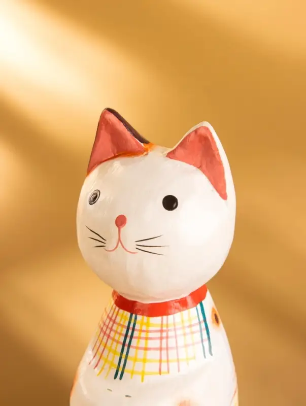 Сувенир &laquo;Котенок в рубашке сидячий&raquo;, 6&times;6&times;15 см, дерево