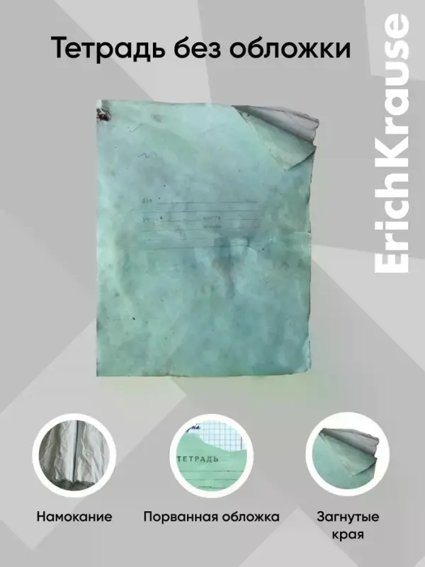 Набор пластиковых обложек для тетрадей ErichKrause Road Beast, 212&times;347 мм, 80 мкм, МИКС