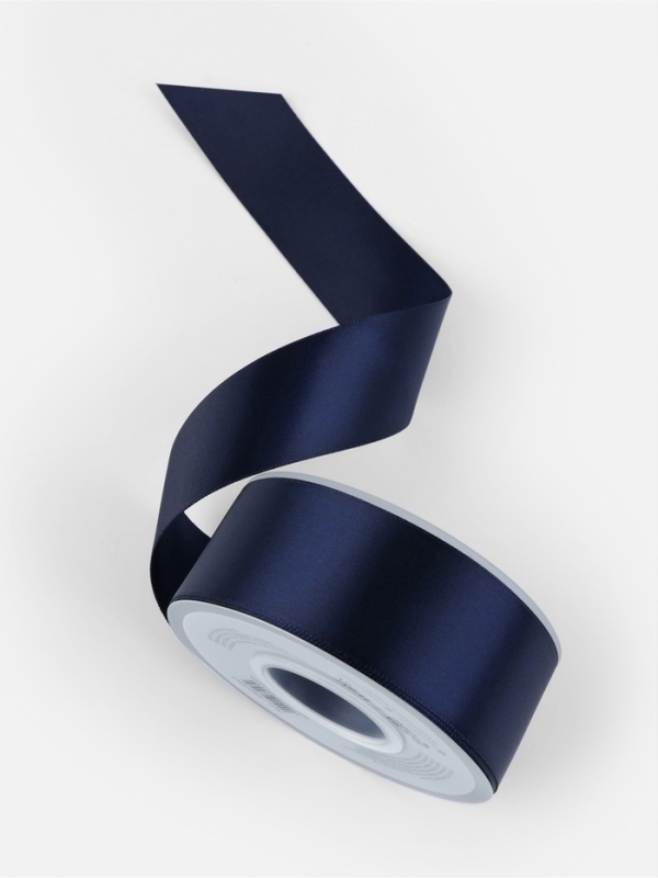 Лента атласная двухсторонняя №330 38мм*25±1м кобальт TR Лента атласная двухсторонняя №330 38мм*25±1м кобальт TR