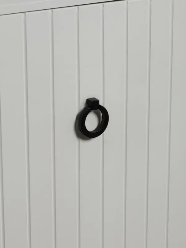 Ручка-кнопка ТУНДРА РК045BL, черная