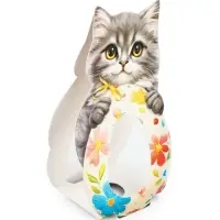 Коробка для яйца на Пасху &laquo;Котик&raquo;, 6.2&times;25.1 см