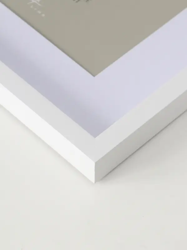 Фоторамка МДФ Фоторамка МДФ "Camila" 30х30 см, с паспарту (18х18 см), белый