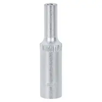Головка торцевая 1/4"DR шестигранная 4мм, L=50мм пласт.подвес