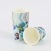 Стакан одноразовый бумажный 250 мл, Корпорация монстров