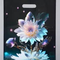 Пакет полиэтиленовый с вырубной ручкой "Бутон" 30 х 40 см 60 мкм