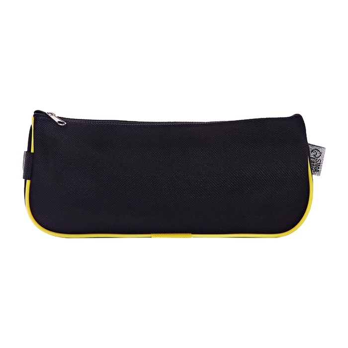 Пенал мягкий 1 отделение 100 х 200 х 45 с ручкой, стандарт, черный, МИКС