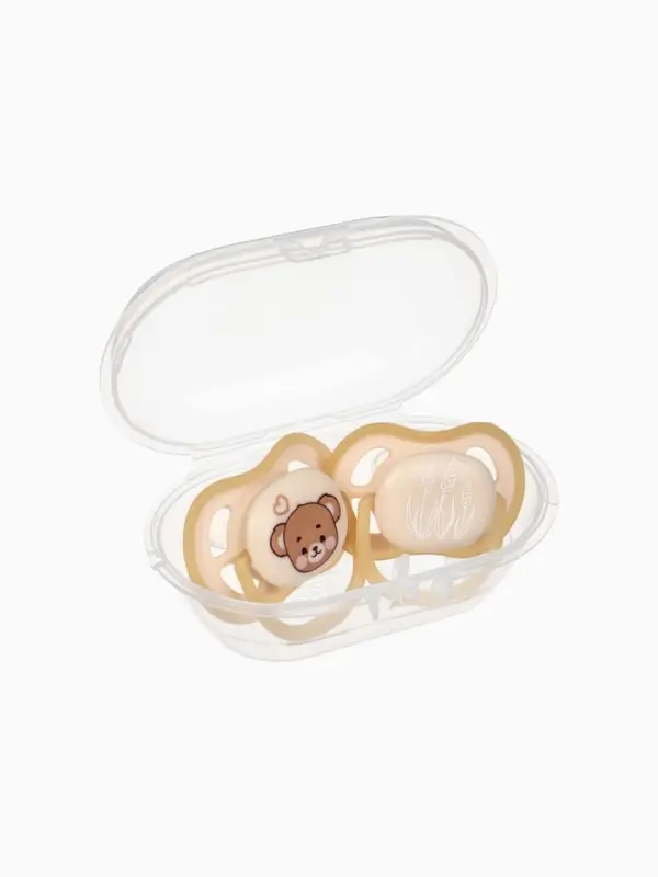 Соска-пустышка светящиеся, набор из 2 шт., силикон, +6 мес., в контейнере «Dream» Соска-пустышка светящиеся, набор из 2 шт., силикон, +6 мес., в контейнере «Dream»