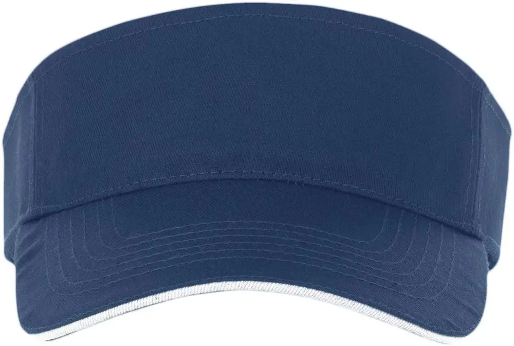 Козырек Ace, темно-синий с белым Козырек Ace, темно-синий с белым