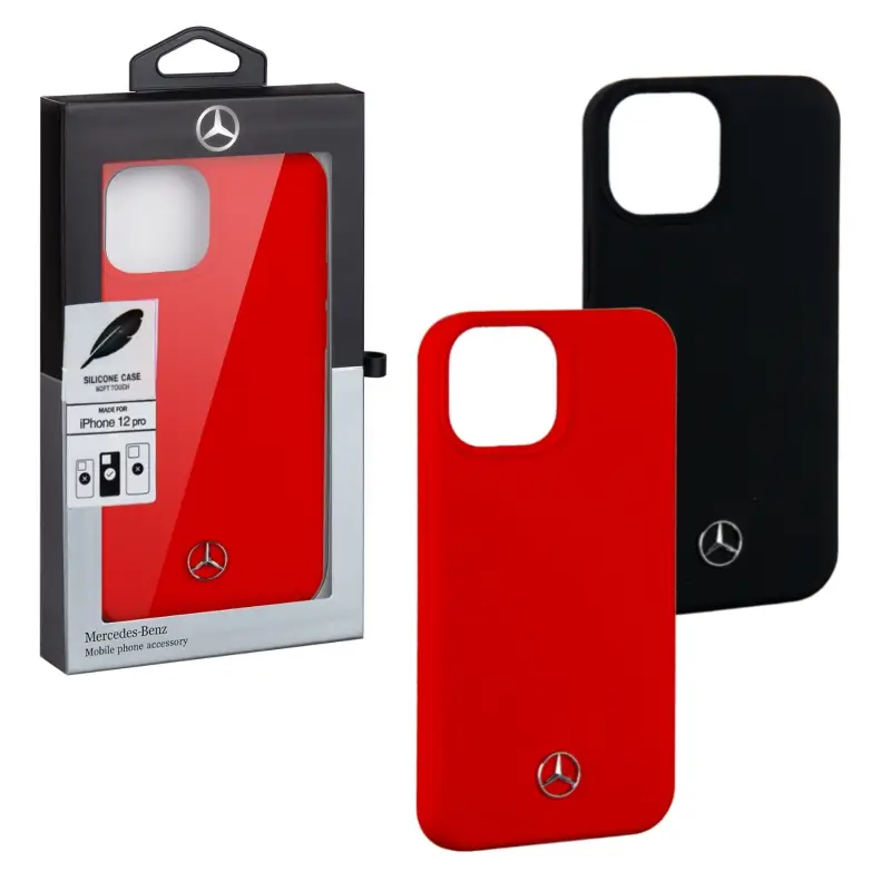 Чехол iph 12/12 Pro Benz silicone