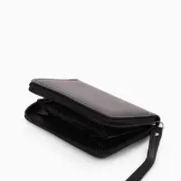 Кошелек дет 07-01-01 Июнь2529 волк, 12*1,5*9 см, 2 отд+отд/молн, д/карт, черный