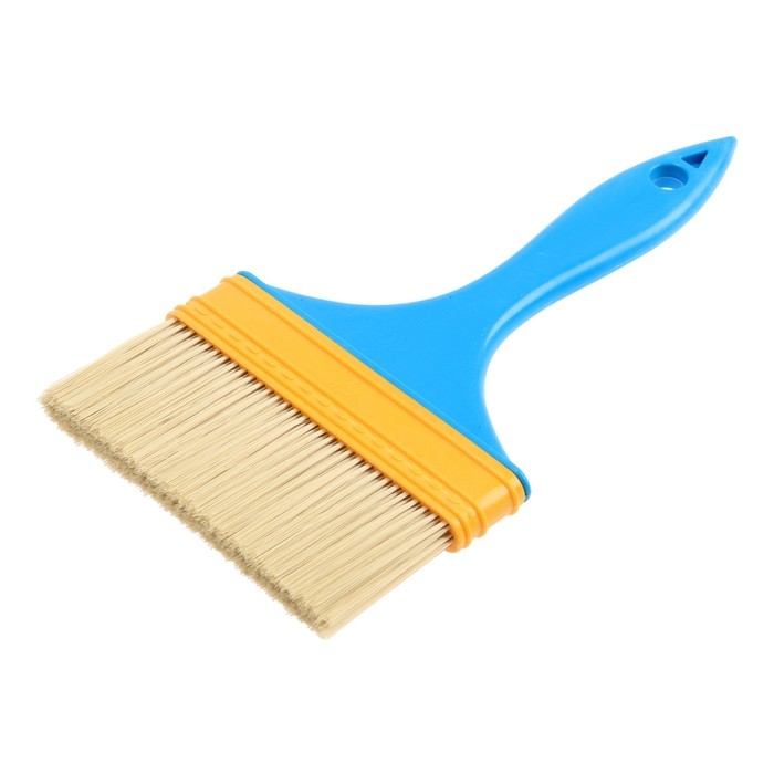 Кисть плоская ЛОМ промо, искусственная щетина, пластиковая рукоятка, 5 Кисть плоская ЛОМ промо, искусственная щетина, пластиковая рукоятка, 5", 125 мм