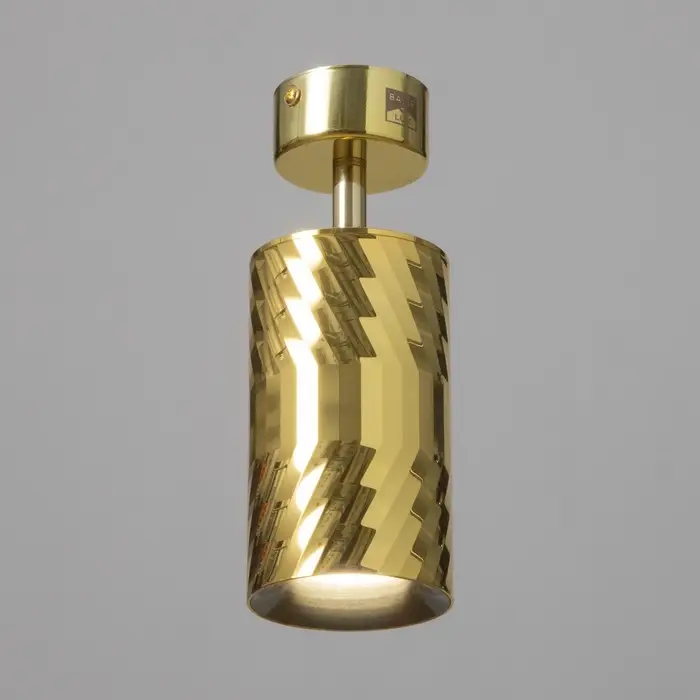 Спот &laquo;Алисер&raquo; GU10 золото 7.5&times;7.5&times;20 см