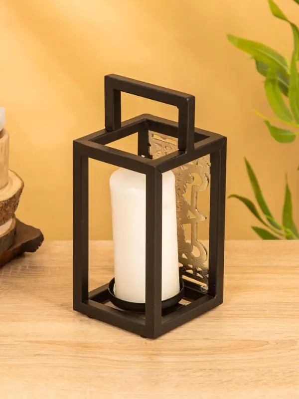 Подсвечник фонарь  Подсвечник фонарь "Геральдика" 11х11х24,5 см, d 7,5 см, алюминий, железо