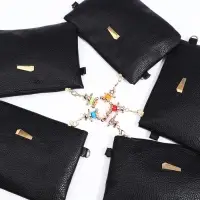 Сумка женская кросс-боди на молнии, 24&times;7&times;15 см, чёрная