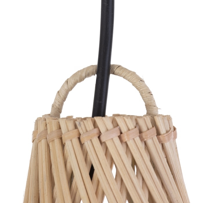 Светильник потолочный из ротанга Светильник потолочный из ротанга "Йоги" 1х120Вт, Е27, 20х20х25 см