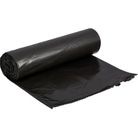 Мешки для мусора ПВД 220л 35мкм 10шт/рул черные 83х110см_СПБ