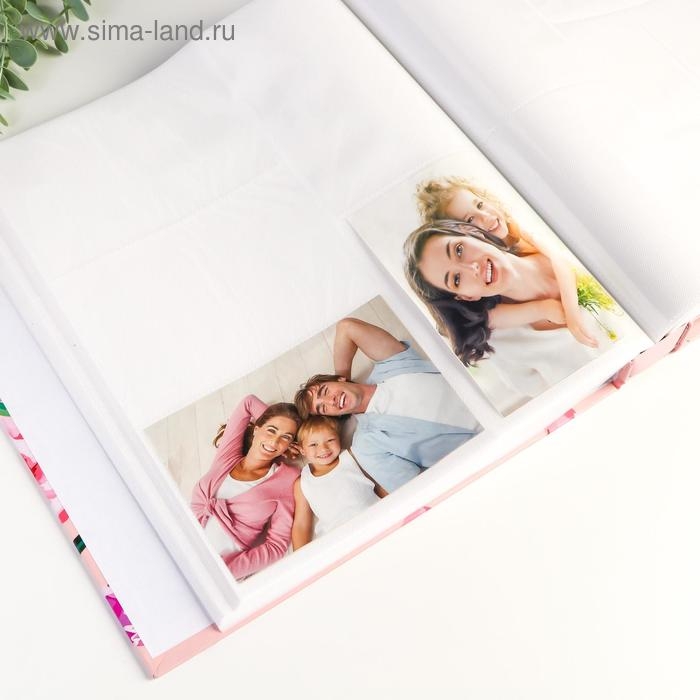 Фотоальбом на 500 фото 10х15 см Фотоальбом на 500 фото 10х15 см "Калейдоскоп цветов" в коробке МИКС 33,5х30х6 см